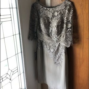 Custom made grey “.Joswen” special occasion dress.